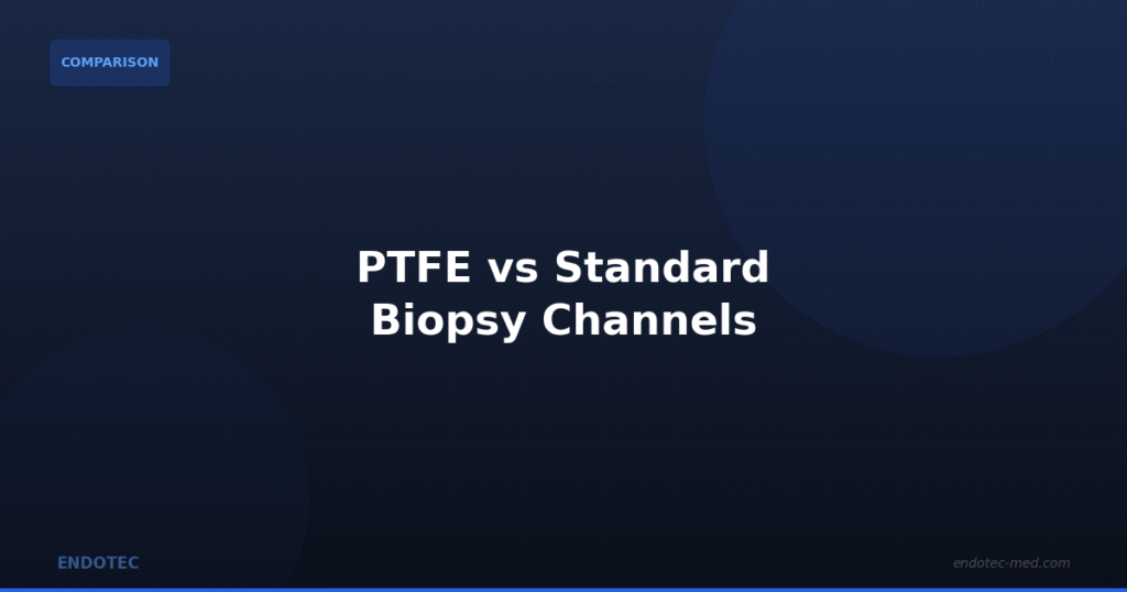 PTFE vs Standard Biopsy Channels - Endotec Blog