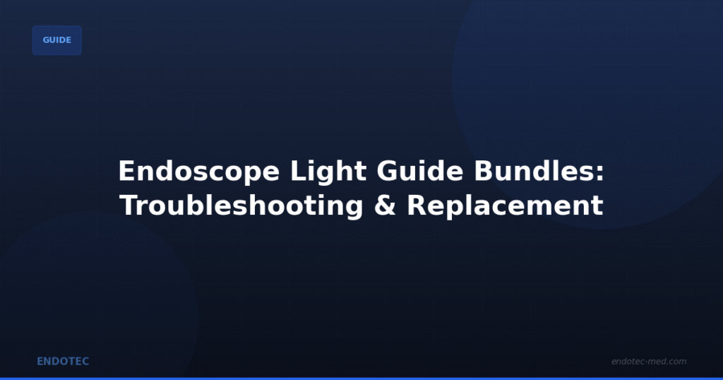 Light Guide Bundles - Endotec Blog