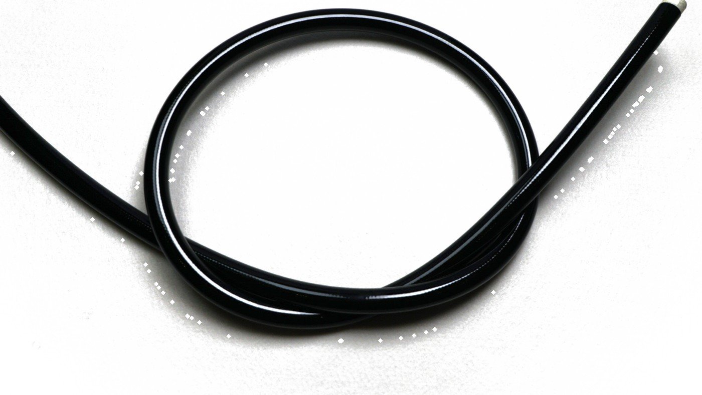 Representative endoscope light guide tube, loop