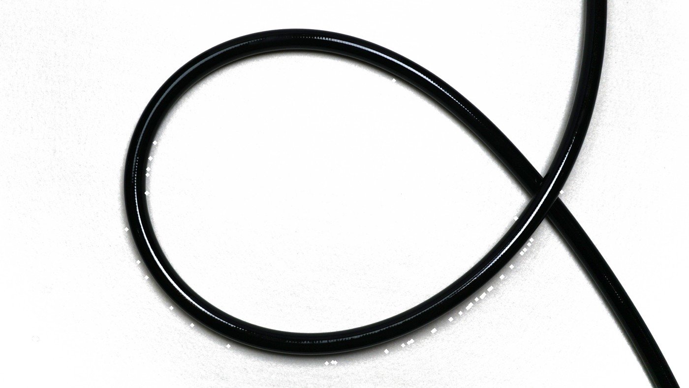 Representative endoscope light guide tube, curve